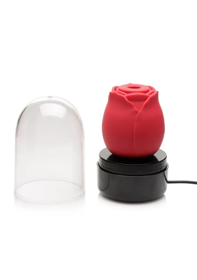 Inmi Bloomgasm Enchanted Rose Rechargeable Silicone 10x Clitoral Stimulator Bloomgasm Female Sex Toys
