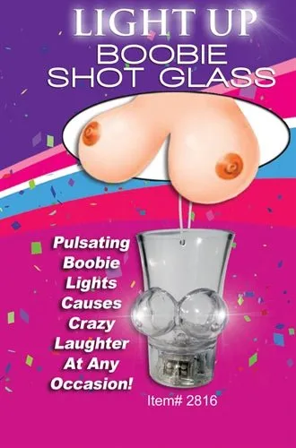 Dildos Hott Products Light Boobie Shot Glass