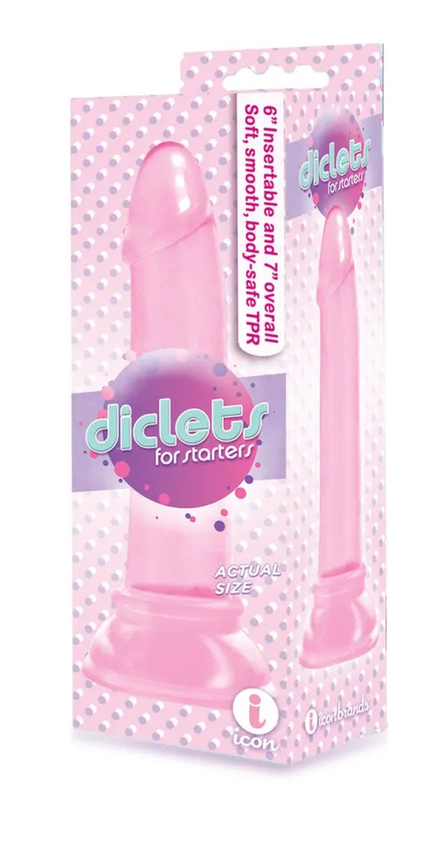 Dildos Icon Brands The 9s Diclets 8 Inch Jelly Dong