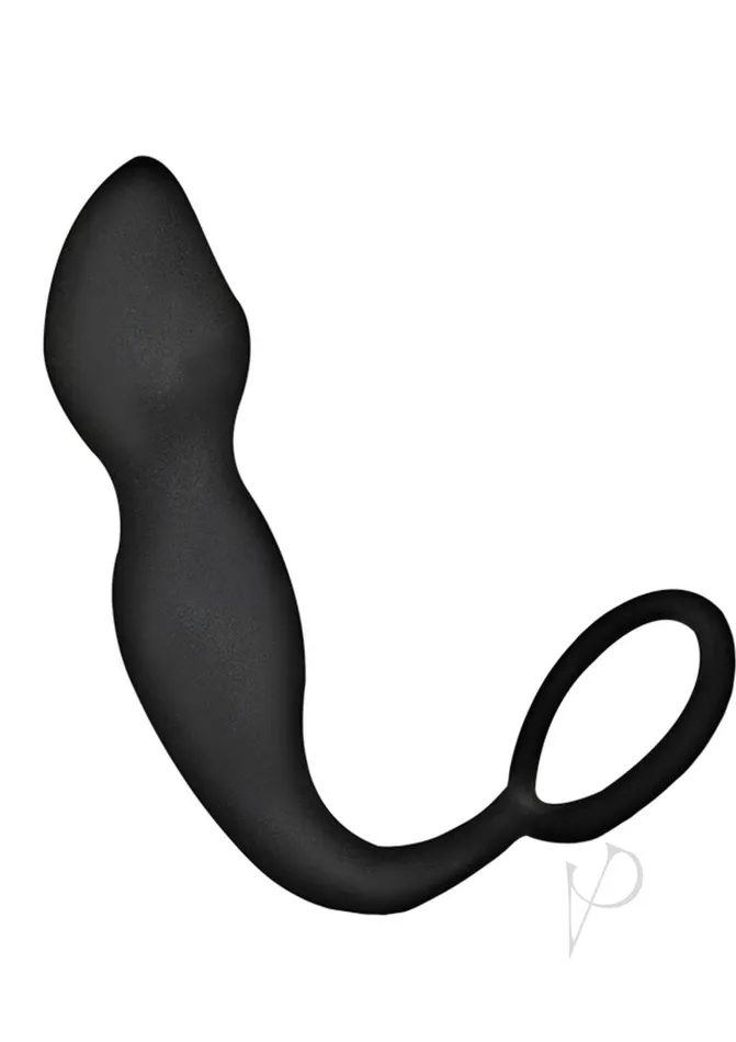 Anal Anal Ese Anal Ese Coll Buttplug Cockring Blk