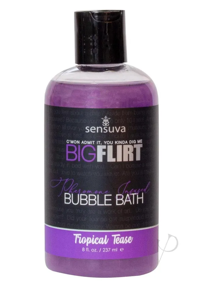 Big Flirt Dildos Big Flirt Bubble Bath Tropical Tease 8oz