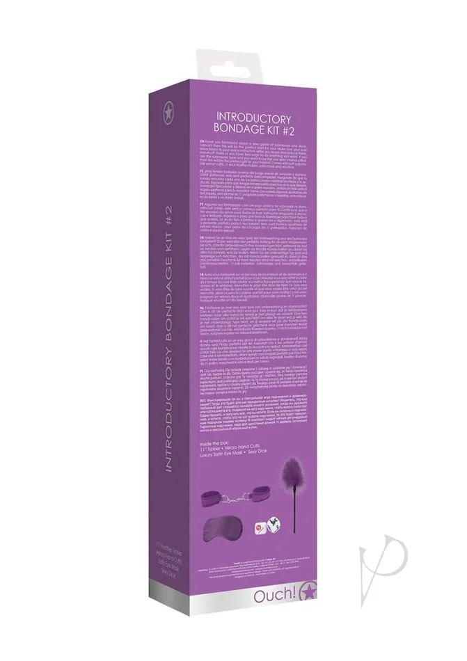 Couples Ouch Kits Introductory Bondage 2 Purple Ouch Couples Ouch Kits Introductory Bondage 2 Purple Ouch