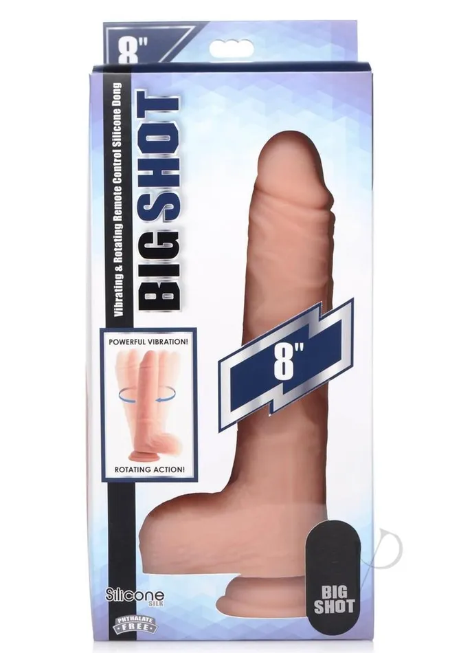 Dildos Big Shot Twirlvibe Dildo Wballs 8 Van Big Shot