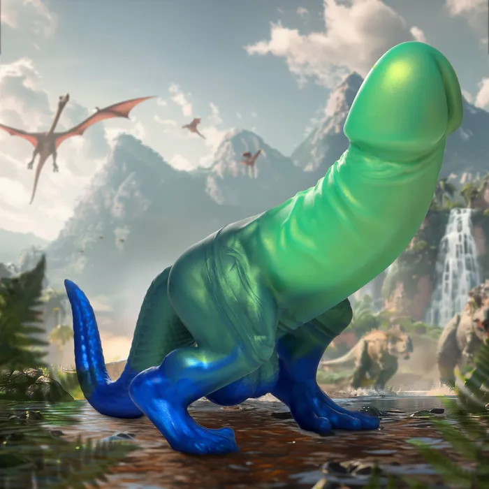 Dildos XR Brands Jurassic Cock Dinosaur Dildo