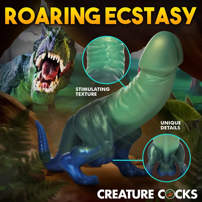 Dildos XR Brands Jurassic Cock Dinosaur Dildo