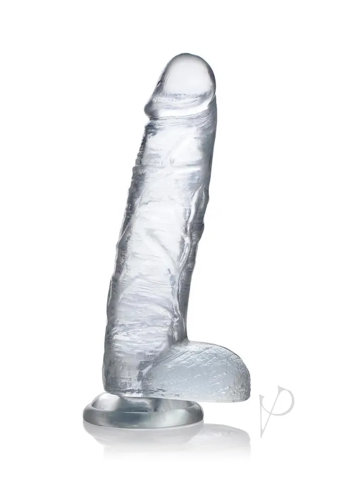 Jock Dildos Jock C Thru Dong Wballs 9 Clear