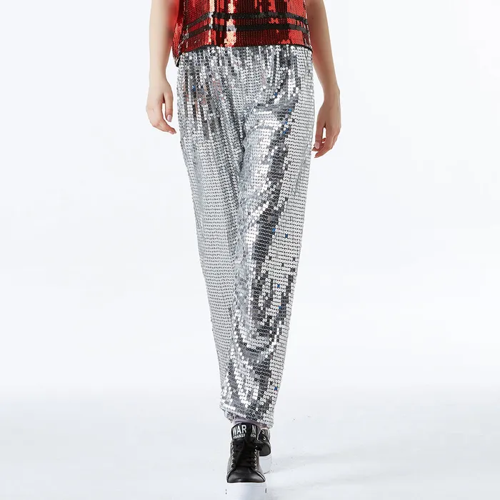 Western Fashion Vibrators Sequin Joggers