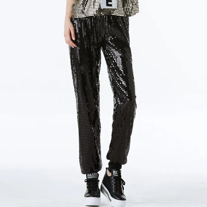 Western Fashion Vibrators Sequin Joggers