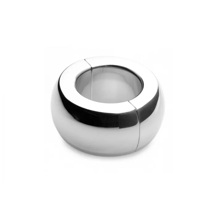 Master Series Male Sex Toys Magnet Master Stainless Steel Ball Stretcher