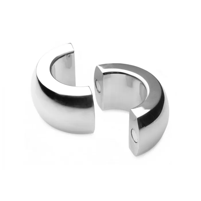 Master Series Male Sex Toys Magnet Master Stainless Steel Ball Stretcher