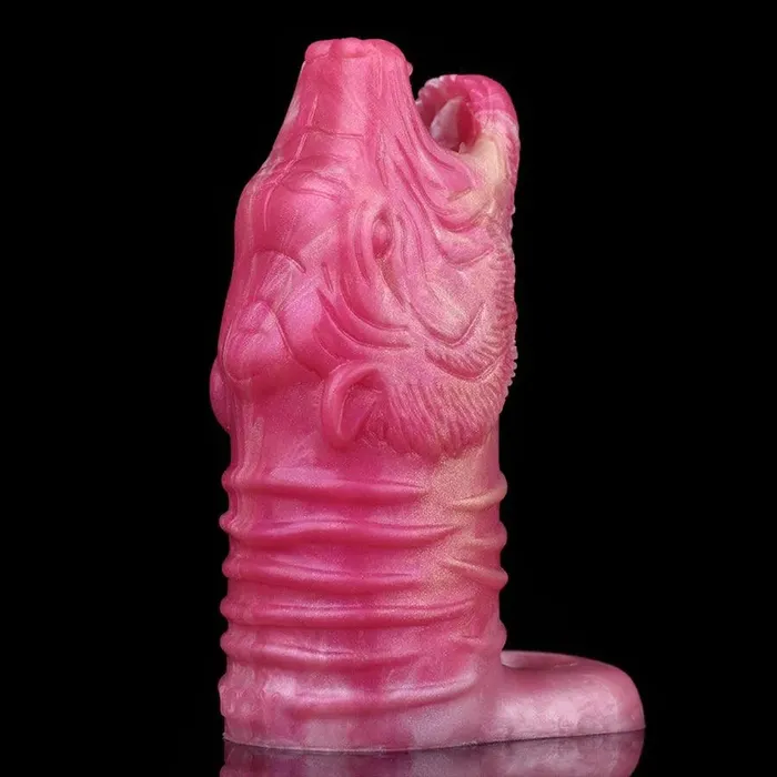 Xinghaoya Silicone Dragon Cock Girth Sleeve for Men Male Sex Toys