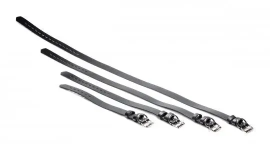 4 Pack Leather Locking Bondage Straps XR Brands Restraints