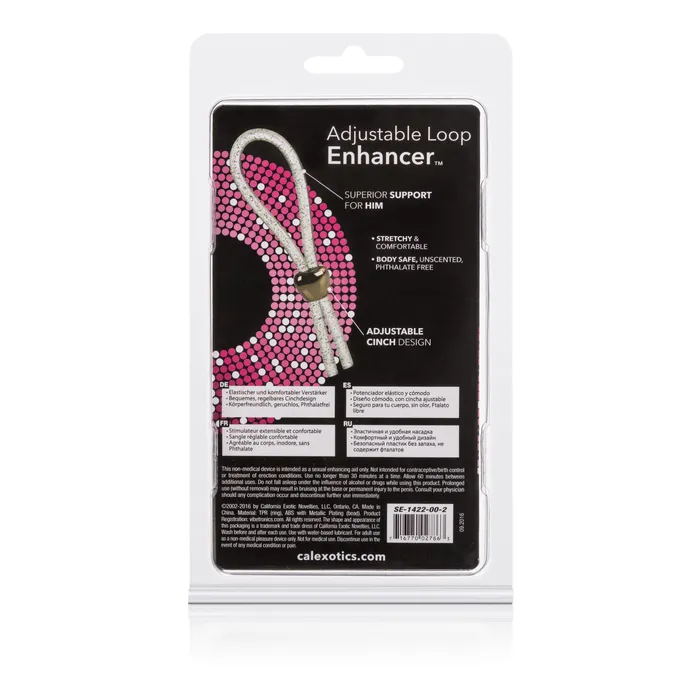 Anal CalExotics Adjustable Loop Enhancers Clear