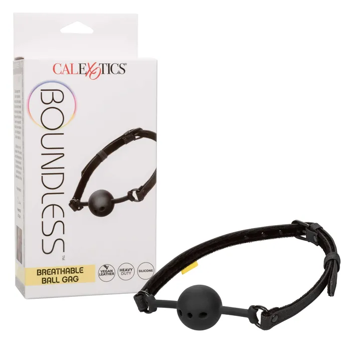 CalExotics Anal Boundless Breathable Ball Gag Black