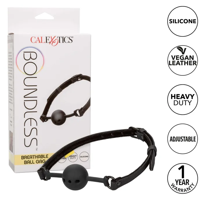 CalExotics Anal Boundless Breathable Ball Gag Black CalExotics Anal Boundless Breathable Ball Gag Black