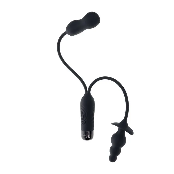 Evolved Gender X Anal Gender X Double My Pleasure Massager Black Evolved Gender X Anal Gender X Double My Pleasure Massager Black