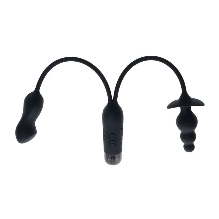 Evolved Gender X Anal Gender X Double My Pleasure Massager Black Evolved Gender X Anal Gender X Double My Pleasure Massager Black