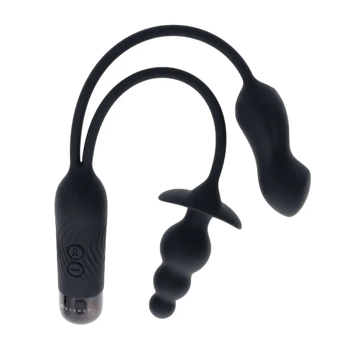 Evolved Gender X Anal Gender X Double My Pleasure Massager Black Evolved Gender X Anal Gender X Double My Pleasure Massager Black
