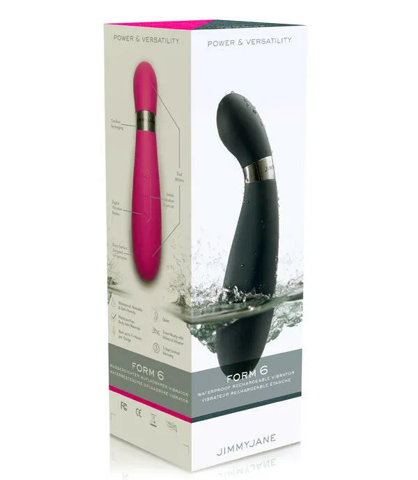 Sale Vibrators Form 6 USB Pink