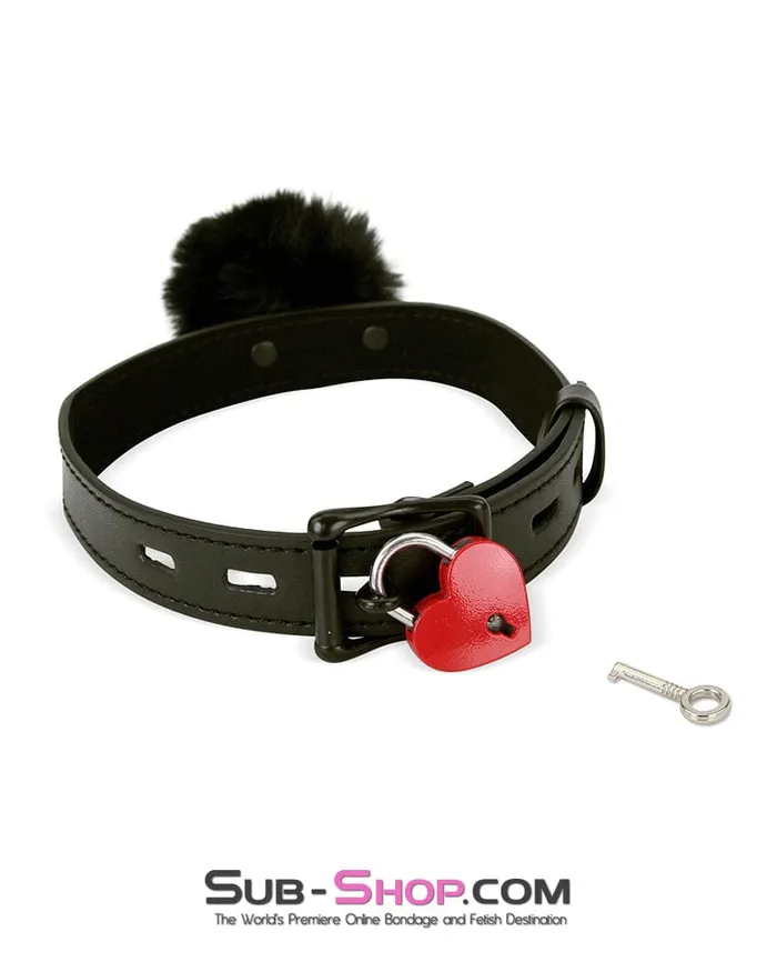 Couples 9949M Petgirl Puff Bondage Collar with Leash Set LAST CHANCE Final Closeout Moonwell