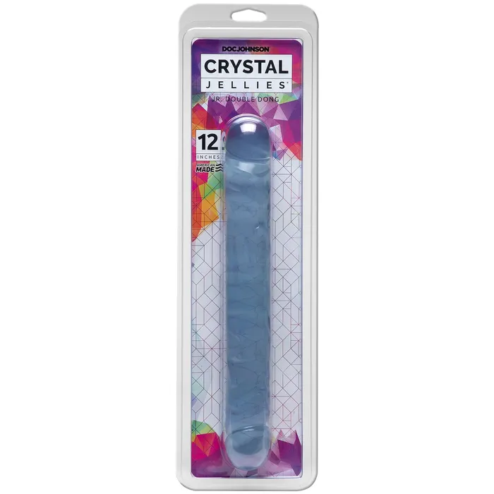 Doc Johnson Dildos Crystal Jellies Jr Double Dong 12 Inch Clear Doc Johnson Dildos Crystal Jellies Jr Double Dong 12 Inch Clear
