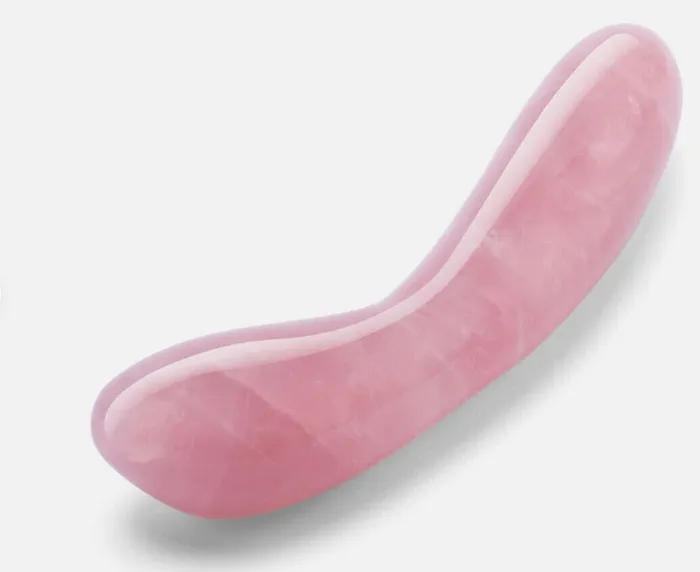 Le Wand Crystal Crystal G Wand Rose Quartz Le Wand Vibrators